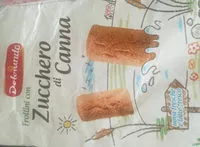 Mängden socker i Frollini con zucchero di canna