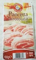 Mängden socker i Pancetta arrotolata
