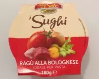 Mängden socker i I sughi Ragu alla bolognese