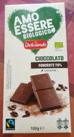 Mängden socker i Cioccolato Fondente 70%