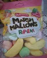 Mängden socker i Marshmallows ripieni