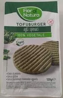 Mängden socker i Tofuburger spinaci