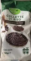 Mängden socker i Gallette di riso ricoperte con cioccolato fondente