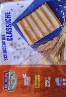 Mängden socker i Schiacciatine classiche