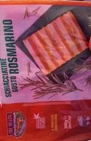 Mängden socker i Schiacciatine gusto rosmarino