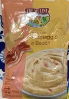 Mängden socker i Purè con formaggio e bacon