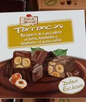 Mängden socker i Torroncini