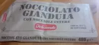 Mängden socker i Cioccolato gianduia con nocciole intere