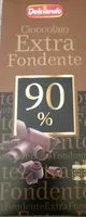 Mängden socker i Cioccolato Extra Fondente 90%