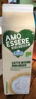 Mängden socker i Latte intero biologico