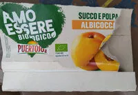 Mängden socker i Succo e Polpa "Amo Essere" Albicocca