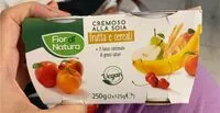 Mängden socker i Cremoso alla soia frutta e cereali