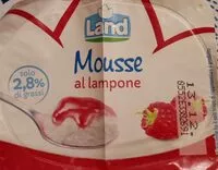 Mängden socker i Mousse al lampone