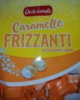 Mängden socker i Caramelle frizzanti -gusto arancia e limone-