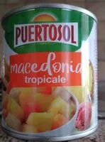 Mängden socker i Macedonia tropicale