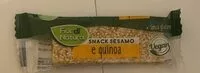 Mängden socker i Snack sesamo e quinoa