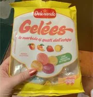 Mängden socker i Gelées