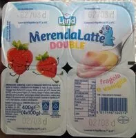 Mängden socker i Merendalatte double