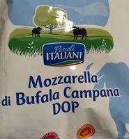 Mängden socker i Mozzarella di Bufala Campana DOP