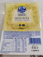 Mängden socker i Ravioli pasta fresca
