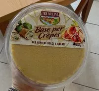 Mängden socker i Base per crepes
