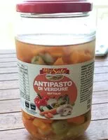 Mängden socker i Antipasto di verdure