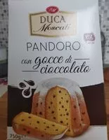 Mängden socker i Pandoro con gocce di cioccolato