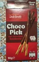 Mängden socker i Choco Pick con cioccolato fondente
