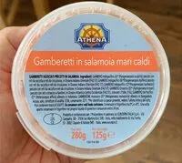 Mängden socker i Gamberetti in salamoia mari caldi