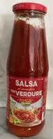 Mängden socker i Salsa al pomodoro con verdure