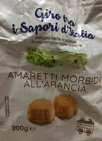 Mängden socker i Amaretti morbidi all'arancia