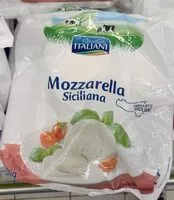 Mängden socker i Mozzarella Siciliana