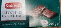 Mängden socker i Sfoglie di cioccolato con ripieno alla menta