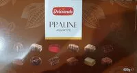 Mängden socker i Praline assortite