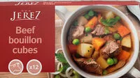 Mängden socker i Beef bouillon cubes