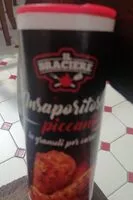 Mängden socker i Insaporatore piccante