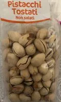 Mängden socker i Pistacchi tostati non salati