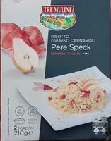 Mängden socker i Risotto con riso Carnaroli Pere e Speck