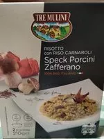 Mängden socker i Risotto con riso carnaroli
