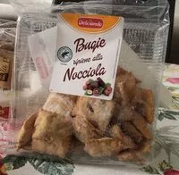 Mängden socker i Bugie ripiene alla nocciola