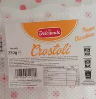 Mängden socker i Crostoli