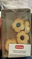 Mängden socker i Frolle di primavera gusto frutti neri