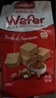 Mängden socker i Cubetti di Wafer alla nocciola