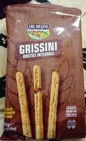 Mängden socker i Grissini rustici integrali