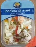 Mängden socker i Insalata di mare con verdure