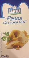 Mängden socker i Panna da cucina UHT