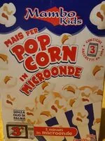 Mängden socker i Pop corn