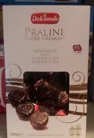 Mängden socker i Praline cuore cremoso
