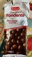 Mängden socker i Cioccolato Fondente con nocciole intere