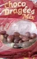 Mängden socker i Choco dragées mix